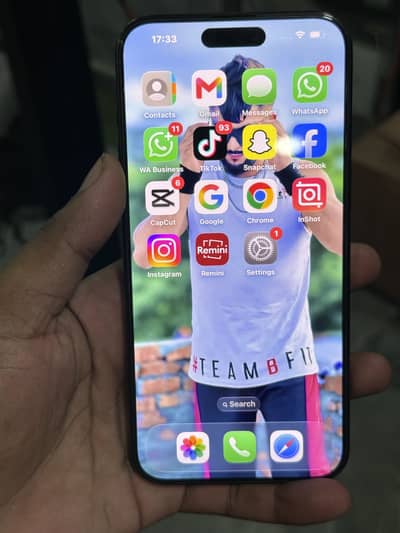 Apple iPhone 15 Pro Max 256 gb btry 87 wterck