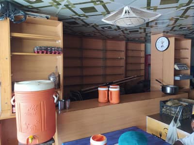 Shop shelves counters for sell