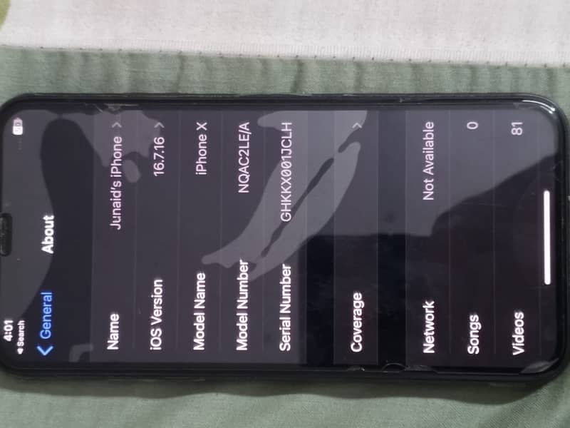 Apple iPhone X 5