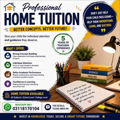 Home Tuitions