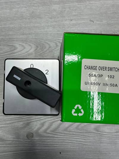 Change Over switch 50A-3Pole