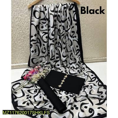Premium Unstitched Cotton Suit For Women | Brand New Printed Dress
