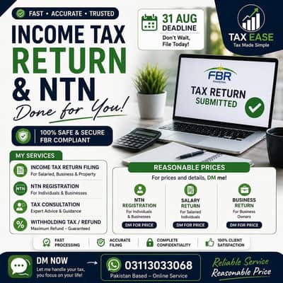 Affordable Tax Return & NTN