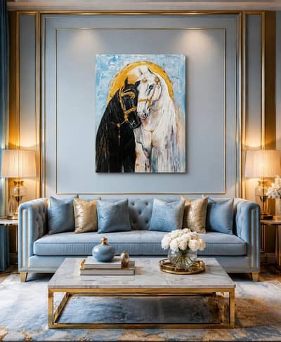 horse painting