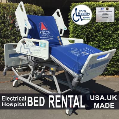 Patient bed RENT Hospital ICU bed Electric Motorized bed on Rent
