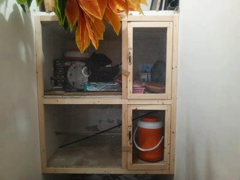 Wooden Front Frame with Dual Doors (Custom Built) — photo 6