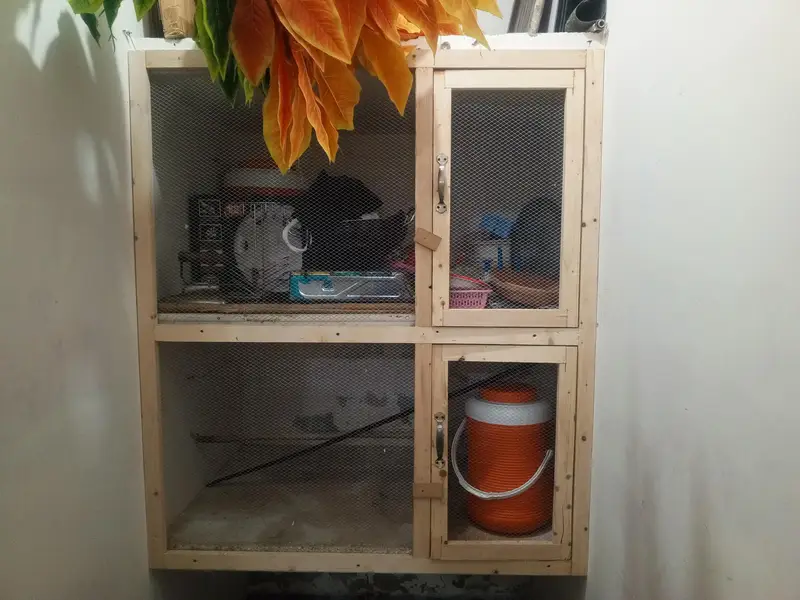 Wooden Front Frame with Dual Doors (Custom Built) — photo 7