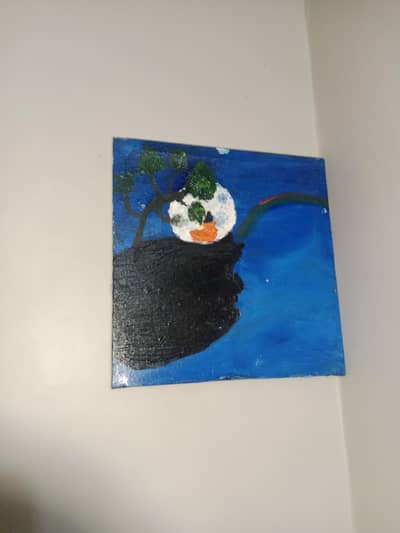 DIY small size canvas painting
