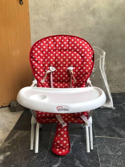 Tinnies high chair | Red high chair | Good quality high chair