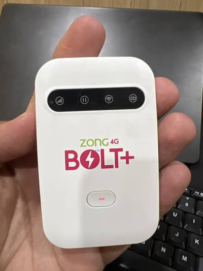 Zong 4G BOLT + (with 2 Months Internet Package)