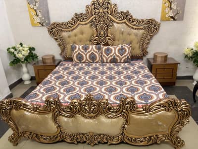 King Size Bed - Very Good Condition, 7 months used, urgent sale
