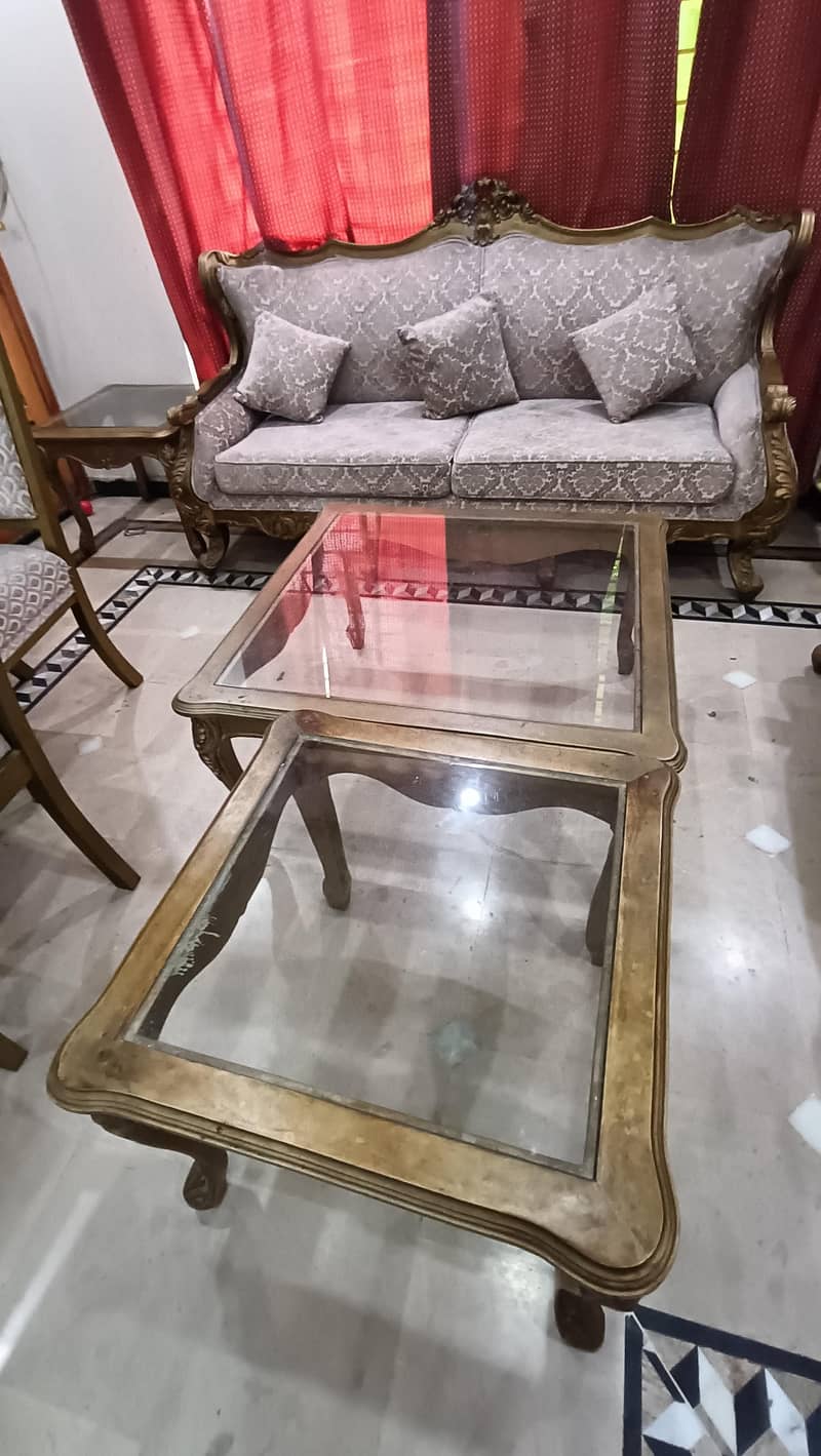 Dining Table + Sofa + Tables 5