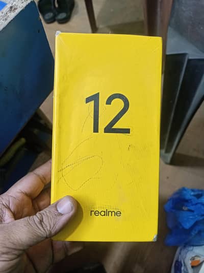Realme 12 official PTA Approve with box Data cable charger