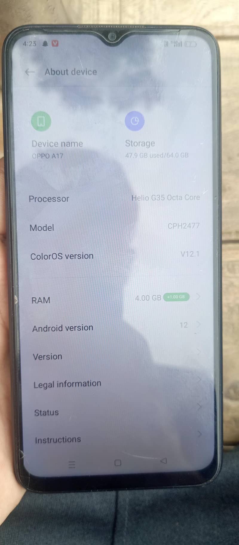 OPPO A17 3