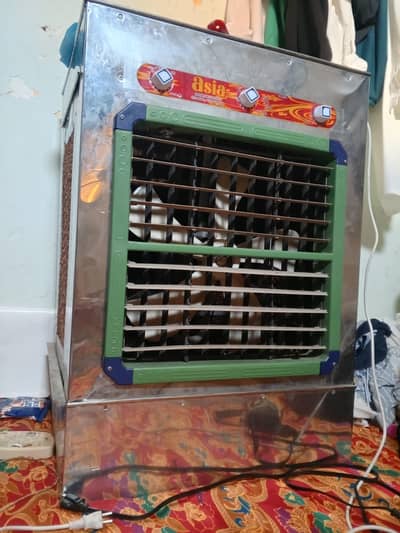 AC Cooler for sale in Steel body Use only 7-8 days.