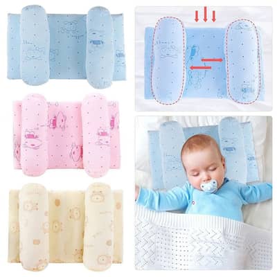 Adjustable Baby Anti-Roll Pillow & Head Shaping Cushion
