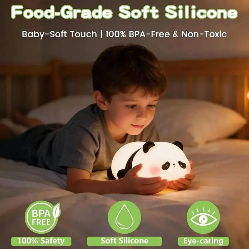 Rechargeable panda Table Lamp 3