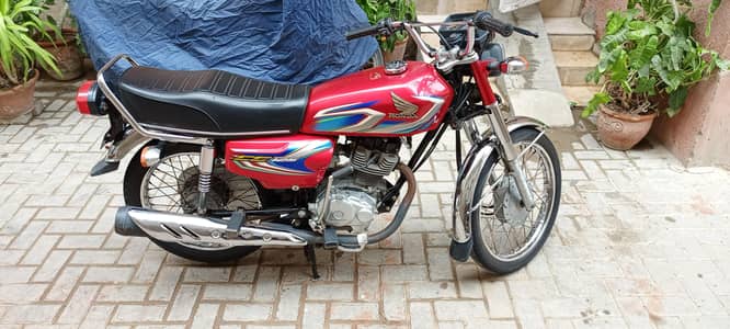 Honda 125 2022 model Karachi number