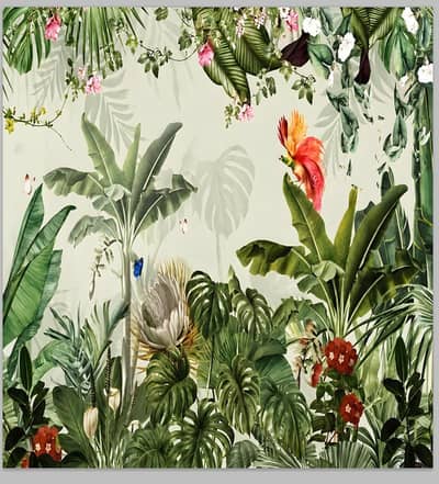 3D matt flex jointless wallpaper