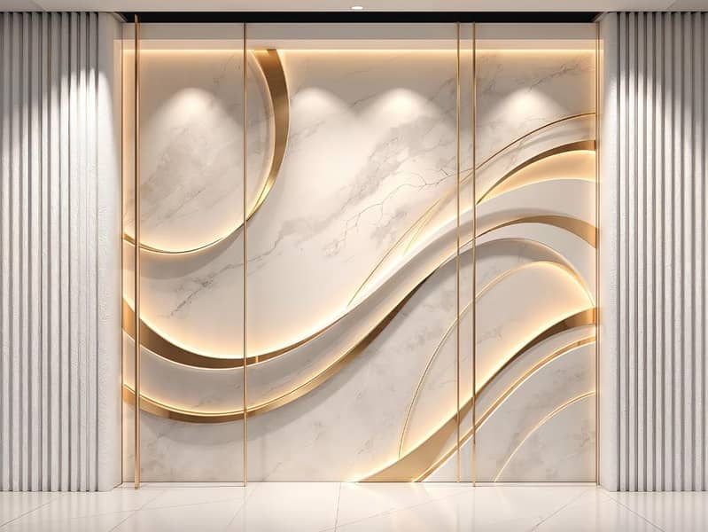 3D matt flex jointless wallpaper 2