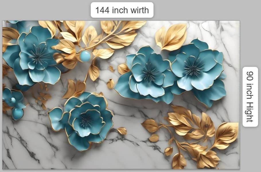 3D matt flex jointless wallpaper 4