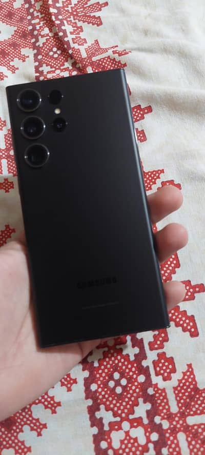 Samsung Mobile S23 Ultra black