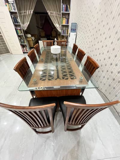 Vintage Wooden Dining Table