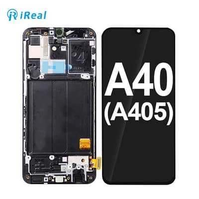 Samsung a40 original panel with frame