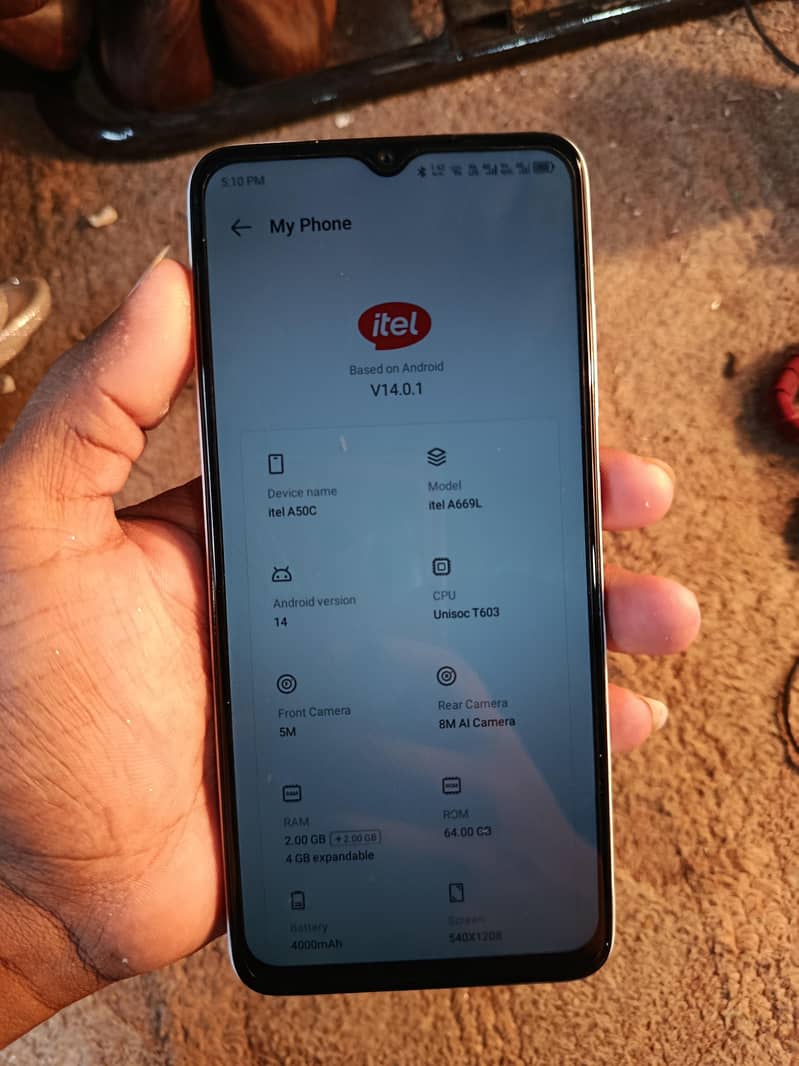 Itel A50C 5