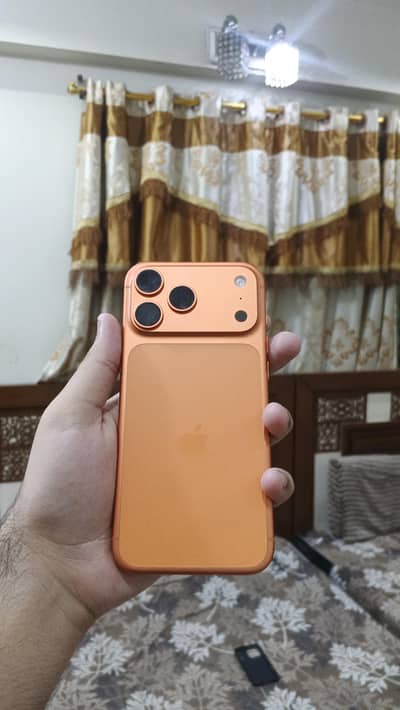 17 PRO MAX 256GB JV WITH BOX AND CABLE BATTERY HEALTH 100
