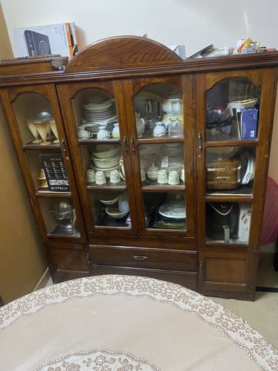 Wood show case