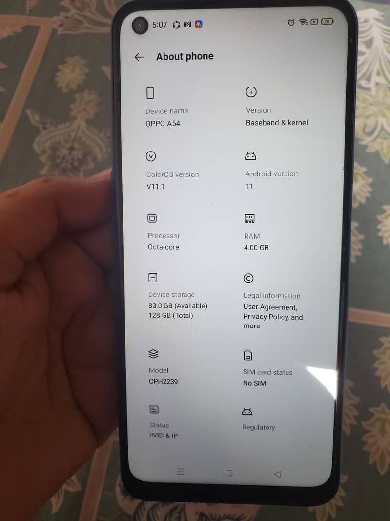 OPPO A54 4
