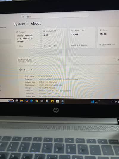 HP Pro Book Core i5 10 Generation