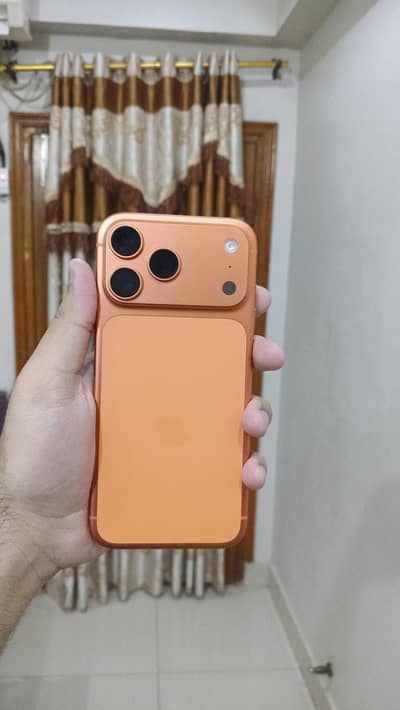 17 PRO MAX 256GB JV WITH BOX AND CABLE BATTERY 100