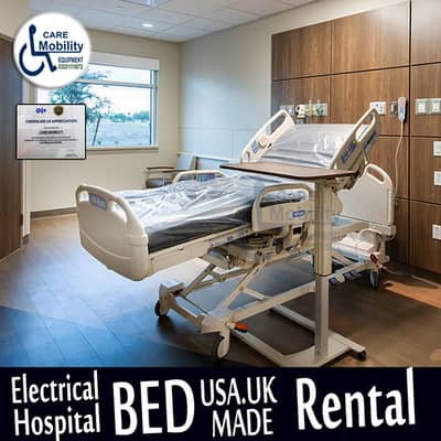 Patient bed RENT Hospital ICU bed Electric Motorized bed on Rent