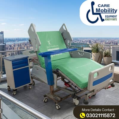 Patient bed RENT Hospital ICU bed Electric Motorized bed on Rent