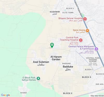 5 Marla Residential Plot In Central Park - Block A1