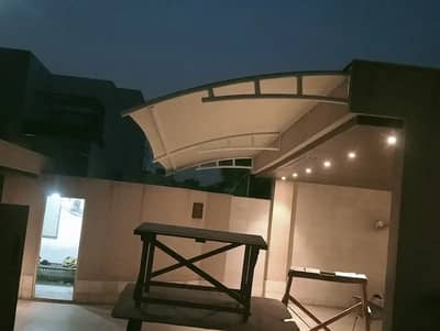 Car Porch Roof Design| Tensile Car Parking| PVC Fabric |Cafe Roof Shed