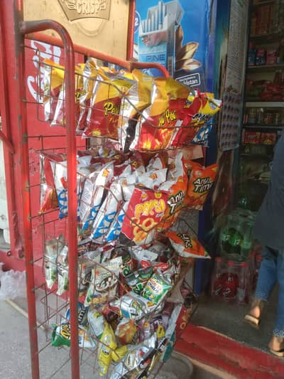 kryana saman and total sale counter 1 addad hair freezer and e. t. c