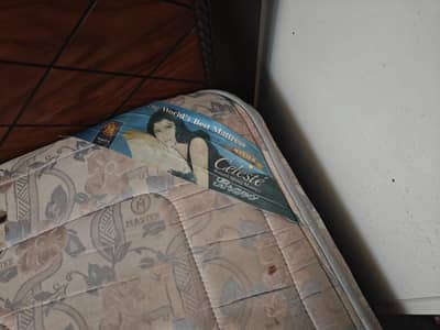 kind size bed and molty spring mattress
