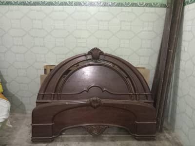 bed with side tables