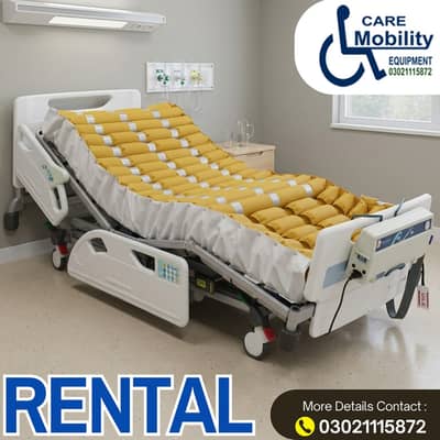 Electric Hospital Bed ON RentPatient Electric Bed Medical Bed for RENT