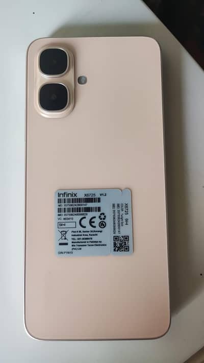 Infinix smart 10 4/64 with box original charger