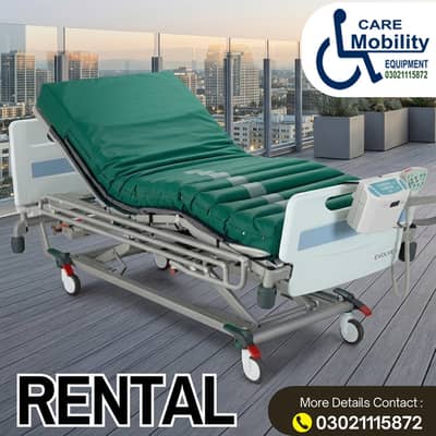 Electric Hospital Bed ON RentPatient Electric Bed Medical Bed for RENT