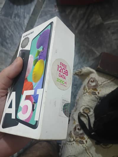 Samsung Galaxy A51 8/128 PTA dual sim with box only for Sale