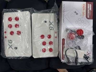X6 Dual Arcade Joystick Game Console
