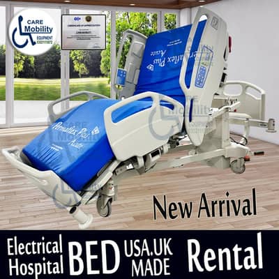 Patient bed RENT Hospital ICU bed Electric Motorized bed on Rent