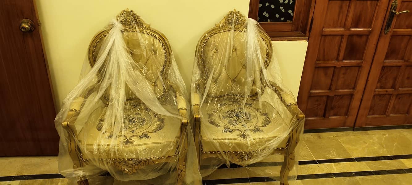 Chinioti Crown Sofa Set 3