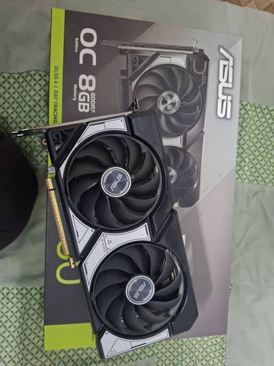 asus dual rtx5060 just box open