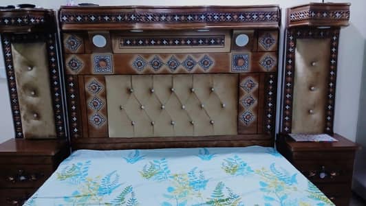 Bed+ side table | Dressing table | Crockery cabinet